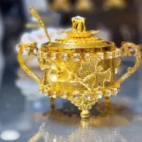 قَندانِ آبطلا۲۴اماراتی نگین الماسی درشت وارداتی