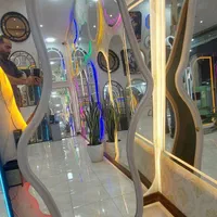 فروش عمده آینه چوبی طرح و اندازه مختلف|آینه|اصفهان, رهنان|دیوار