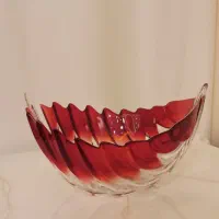 میوه خوری  طرح برگ دور آلبالویی