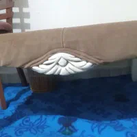 مبل استیل راحتی ومیز وسط بزرگ و۳ عدد جلومبلی|مبلمان خانگی و میز عسلی|کرج, پیشاهنگی|دیوار