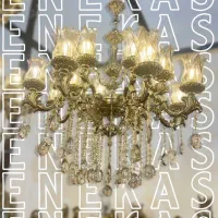 لوستر مدل آرامیس برنز اصل|لوستر و چراغ آویز|قم, کاسه گران|دیوار