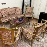 مبلمان استیل همراه تالار خوری ۸نفره|مبلمان خانگی و میز عسلی|تهران, گیشا|دیوار