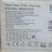 شیائومی ردمی نوت ۱۰ پرو ۲۵۶ گیگ|موبایل|تبریز, |دیوار