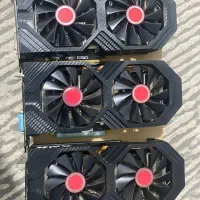 ۳ عدد کارت گرافیک rx 580 8gbمشابه نو اکبند باکارتن|قطعات و لوازم جانبی رایانه|ساری, |دیوار