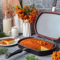 ماهیتابه رژیمی سایزبزرگ ترکیه اصل قابلمه تابه3تایی|ظروف پخت‌وپز|یزد, |دیوار