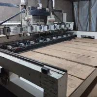 دستگاه سی ان سیcnc ده کله (10)تخت و روتاری|ماشینآلات صنعتی|خلیل آباد, |دیوار