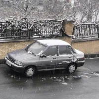 پراید مدل ۹۳ بی رنگ