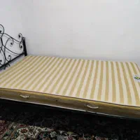 تخت خواب دونفره فلزی|تخت و سرویس خواب|تهران, دردشت|دیوار