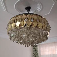 لوستر سقفی ۱۷ شعله زیبا و پُر نور