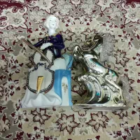 مجسمه تزئینی و گلدان سرامیکی