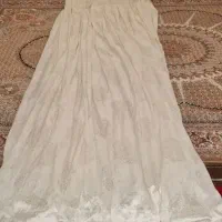 پرده ساتن سفید