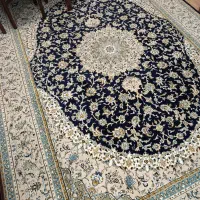 گیلان رشت دو جفت فرش ۷۰۰شانه / نه متری کاملا سالم|فرش|رشت, جانبازان|دیوار