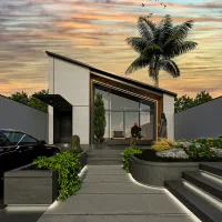 باغ ساخت شده آماده تفریح