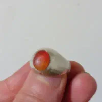 عقیق یمنی خیلی کهنه تراش ریگی|جواهرات|مشهد, خواجه ربیع|دیوار