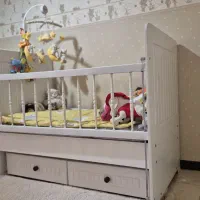 سرویس خواب نوزاد و کودک سه تکه|تخت و سرویس خواب|تهران, المهدی|دیوار