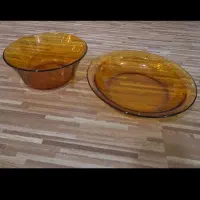 کاسه و بشقاب عسلی فرانسوی