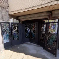 درب هال حیاط خلوت طرح فرفوژه چدنی اهن 2 میل|مصالح و تجهیزات ساختمان|اهواز, زرگان|دیوار