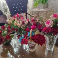 گل گلدان دکوری باکس