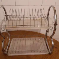 یک عدد آبچکان 2 طبقه رومیزی تمییز