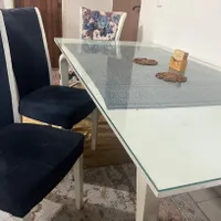 میز ناهار خوری ۶ نفره با صندلی رایگان