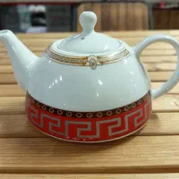 قوری کف پهن چینی رو کتری 8کاپ