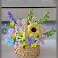 فروش گل های پیپ پاک کن|صنایع دستی و سایر لوازم تزئینی|تهران, تهرانسر مرکزی|دیوار