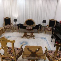 مبل ۷ نفره چپندر به همراه ناهارخوری ۸ نفره