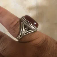 انگشتر نقره اق قلا
