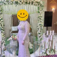 لباس مجلسی پنل پر کار تمام سنگ