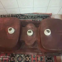 سینک ظرف شویی دوقلو محکم عالی تمیز وسالم|مصالح و تجهیزات ساختمان|اصفهان, عسگریه|دیوار