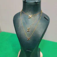 زنجیر پلاک حروف اسم