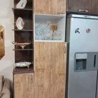 کابینت آشپزخانه تمام ام دی اف.همراه با هود|مصالح و تجهیزات ساختمان|میانه, |دیوار