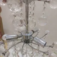 لوستر استیل شاهانه|لوستر و چراغ آویز|اراک, |دیوار