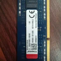 رم لپتاپddr3تک کاناله1600مگاهرتزکینگستون4گیگ آکبند