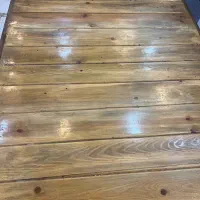 میز دست ساز چوبی|میز و صندلی غذاخوری|برخوار, |دیوار