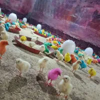 سلام جوجه رنگی تکی ب قیمت عمده