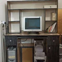 میز کامپیوتر و تحریر دستساز.تمام ام دی آف(هایگلاس)|میز تحریر و کامپیوتر|رشت, بیجارپس|دیوار