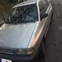 پراید مدل ۸۷دوگانه کارخونه ای سالم نقره ای