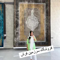 فرش ۱۲۰۰شونه نقش فلورانس در طراحی مدرن|فرش|شیراز, رکن‌آباد|دیوار