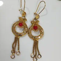 گوشواره آویز|جواهرات|شیراز, پودنک|دیوار