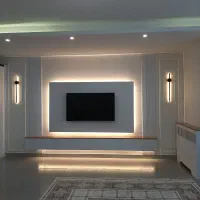 تی وی وال و کابینت و دکوراسیون