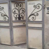 درب آهنی ماشین رو    ۳ لنگه