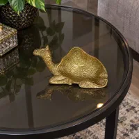 زیر سیگاری طرح شتر برنزی هندی دکوری برنجی