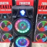 اسپیکر بلوتوثی قابل حمل ZQS 8210|پخش‌کننده همراه|تهران, جمهوری|دیوار