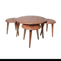 جلو مبلی گرد و مستطیل