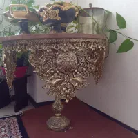 میز خاطره جنسش برنج|صنایع دستی و سایر لوازم تزئینی|گلبهار, شهر جدید گلبهار|دیوار