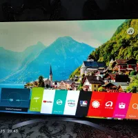 تلویزیون ال جی 55 اینچ|تلویزیون و پروژکتور|شیراز, کاراندیش|دیوار