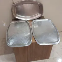 سینی تمام استیل اصل|ظروف سرو و پذیرایی|تهران, دانشگاه علم و صنعت|دیوار