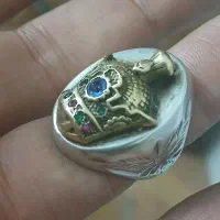انگشتر نقره تاج ۳۲ گرم کلکسیونی