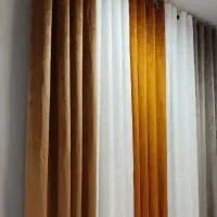 پرده پنل آماده فوری|پرده، رانر، رومیزی|امیدیه, |دیوار